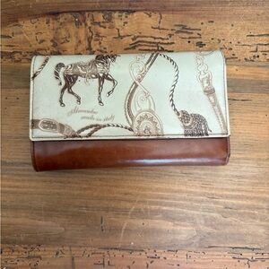 VTG 100% Leather Old Money Style Wallet